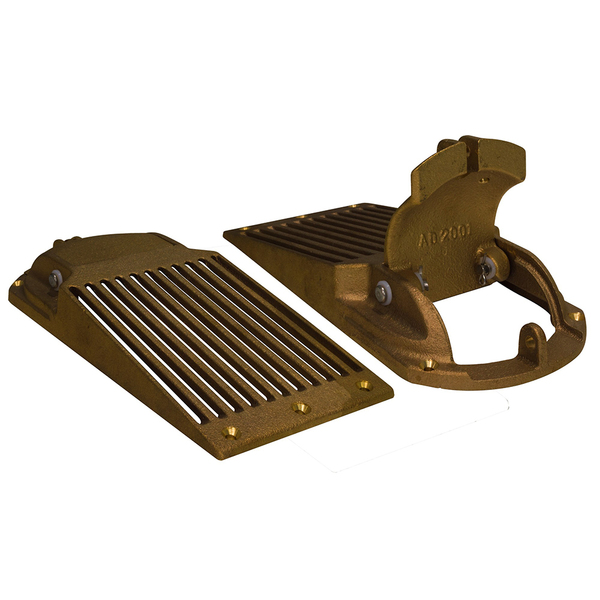 Groco Bronze Slotted Hull Scoop Strainer w/Access Door f/Up to 1-1/4" ASC-1250